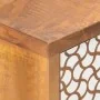 Aparador con estampado madera maciza de mango 90x30x70 cm de , Aparadores - Ref: Foro24-247916, Precio: 303,67 €, Descuento: %
