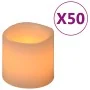Velas eléctricas LED 50 uds blanco cálido de , Velas - Ref: Foro24-335831, Precio: 58,83 €, Descuento: %