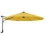 Sombrilla de pared con LED amarillo 290 cm de , Sombrillas - Ref: Foro24-362896, Precio: 109,15 €, Descuento: %