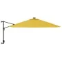 Sombrilla de pared con LED amarillo 290 cm de , Sombrillas - Ref: Foro24-362896, Precio: 109,15 €, Descuento: %