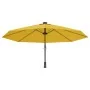 Sombrilla de pared con LED amarillo 290 cm de , Sombrillas - Ref: Foro24-362896, Precio: 109,15 €, Descuento: %