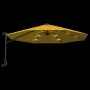 Sombrilla de pared con LED amarillo 290 cm de , Sombrillas - Ref: Foro24-362896, Precio: 109,15 €, Descuento: %