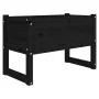 Jardinera madera maciza de pino negro 78x40x52 cm de , Maceteros y jardineras - Ref: Foro24-822121, Precio: 74,74 €, Descuent...