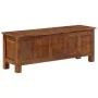 Caja de almacenamiento madera de mango maciza 110x30x40 cm de , Baúles de almacenamiento - Ref: Foro24-328310, Precio: 244,19...