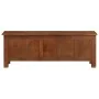 Caja de almacenamiento madera de mango maciza 110x30x40 cm de , Baúles de almacenamiento - Ref: Foro24-328310, Precio: 244,19...