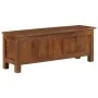 Caja de almacenamiento madera de mango maciza 110x30x40 cm de , Baúles de almacenamiento - Ref: Foro24-328310, Precio: 244,19...