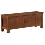 Caja de almacenamiento madera de mango maciza 110x30x40 cm de , Baúles de almacenamiento - Ref: Foro24-328310, Precio: 244,19...