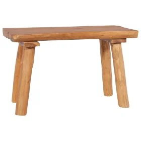 Banco de jardín de madera maciza de teca 80 cm by , Banks - Ref: Foro24-288816, Price: 148,96 €, Discount: %
