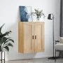 Armario de pared madera ingeniería roble Sonoma 69,5x34x90 cm by , Sideboards - Ref: Foro24-830399, Price: 72,99 €, Discount: %