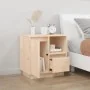 Mesita de noche madera maciza de pino 50x34x50 cm de , Mesitas de noche - Ref: Foro24-814479, Precio: 66,19 €, Descuento: %