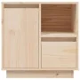 Mesita de noche madera maciza de pino 50x34x50 cm de , Mesitas de noche - Ref: Foro24-814479, Precio: 66,19 €, Descuento: %