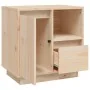 Mesita de noche madera maciza de pino 50x34x50 cm de , Mesitas de noche - Ref: Foro24-814479, Precio: 66,19 €, Descuento: %