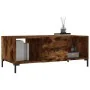 Mesa de centro madera contrachapada roble ahumado 102x50x40 cm de , Mesas de centro - Ref: Foro24-829305, Precio: 67,74 €, De...