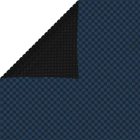 Cubierta solar de piscina PE flotante negro y azul 1000x600cm by , Pool covers - Ref: Foro24-92993, Price: 184,31 €, Discount: %
