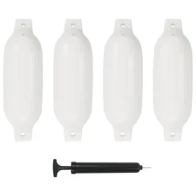 Parachoques para barco 4 unidades PVC blanco 41x11,5 cm de , Atracada y anclaje - Ref: Foro24-92384, Precio: 47,58 €, Descuen...