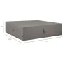 Madison Funda para muebles de jardín gris 255x255x70 cm de , Fundas para muebles de jardín - Ref: Foro24-423687, Precio: 98,6...