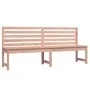 Banco de jardín madera maciza abeto de Douglas 201,5 cm de , Bancos de jardín - Ref: Foro24-824051, Precio: 127,38 €, Descuen...