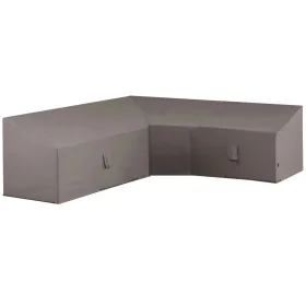 Madison Funda para muebles en forma de L 270x270x65/90 cm gris by , Garden furniture covers - Ref: Foro24-429031, Price: 100,...