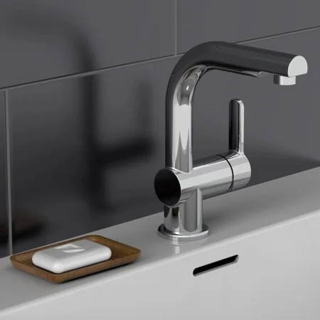 SCHÜTTE Grifo mezclador de lavabo con ducha extraíble LONDON cromado de , Grifos - Ref: Foro24-434558, Precio: 98,94 €, Descu...