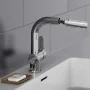 SCHÜTTE Grifo mezclador de lavabo con ducha extraíble LONDON cromado de , Grifos - Ref: Foro24-434558, Precio: 98,94 €, Descu...
