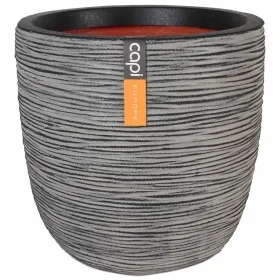 Capi Macetero Nature Rib gris antracita 43x41 cm KOFZ933 de , Maceteros y jardineras - Ref: Foro24-424243, Precio: 96,30 €, D...
