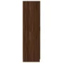 Armario madera contrachapada color roble marrón 80x52x180 cm de , Armarios roperos - Ref: Foro24-815353, Precio: 200,59 €, De...