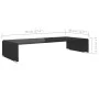 Soporte para TV/Elevador monitor cristal negro 70x30x13 cm de , Muebles TV - Ref: Foro24-244136, Precio: 90,58 €, Descuento: %