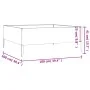 Jardinera acero corten 100x100x41 cm de , Maceteros y jardineras - Ref: Foro24-824516, Precio: 62,35 €, Descuento: %