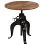 Mesa de bar madera maciza reciclada 75x(76-110) cm de , Mesas de cocina y de comedor - Ref: Foro24-245269, Precio: 229,15 €, ...