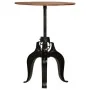 Mesa de bar madera maciza reciclada 75x(76-110) cm de , Mesas de cocina y de comedor - Ref: Foro24-245269, Precio: 229,15 €, ...