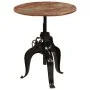 Mesa de bar madera maciza reciclada 75x(76-110) cm de , Mesas de cocina y de comedor - Ref: Foro24-245269, Precio: 229,15 €, ...