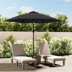 Sombrilla de jardín con palo de metal antracita 300 cm by , Umbrellas - Ref: Foro24-44499, Price: 62,80 €, Discount: %