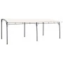 Toldo parasol de jardín color crema 6x3x2,55 m de , Carpas y cenadores - Ref: Foro24-47977, Precio: 360,00 €, Descuento: %