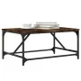 Mesa de centro madera contrachapada roble ahumado 75x50x35 cm de , Mesas de centro - Ref: Foro24-835326, Precio: 44,32 €, Des...
