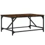 Mesa de centro madera contrachapada roble ahumado 75x50x35 cm de , Mesas de centro - Ref: Foro24-835326, Precio: 44,32 €, Des...