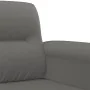 Juego de sofás con cojines 3 piezas tela microfibra gris oscuro de , Sofás - Ref: Foro24-3202292, Precio: 780,16 €, Descuento: %