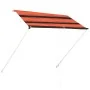 Toldo retráctil naranja y marrón 200x150 cm de , Toldos - Ref: Foro24-145895, Precio: 48,87 €, Descuento: %
