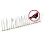 Set de 4 hileras de pinchos contra pájaros y palomas 20 uds 10m de , Repelentes para animales - Ref: Foro24-149127, Precio: 4...