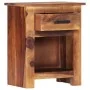 Mesita de noche de madera maciza 40x30x50 cm de , Mesitas de noche - Ref: Foro24-247720, Precio: 100,61 €, Descuento: %