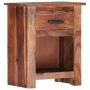Mesita de noche de madera maciza 40x30x50 cm de , Mesitas de noche - Ref: Foro24-247720, Precio: 100,61 €, Descuento: %