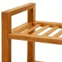 Zapatero con 5 estantes madera maciza de roble 50x27x100 cm de , Zapateros y organizadores de calzado - Ref: Foro24-331747, P...