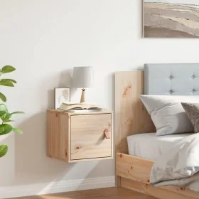 Armario de pared de madera maciza de pino 31,5x30x30 cm by , Shelves and shelves - Ref: Foro24-818355, Price: 47,46 €, Discou...