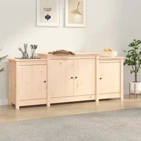 Aparador de madera maciza de pino 164x37x68 cm by , Sideboards - Ref: Foro24-821492, Price: 161,84 €, Discount: %