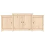 Aparador de madera maciza de pino 164x37x68 cm de , Aparadores - Ref: Foro24-821492, Precio: 161,84 €, Descuento: %