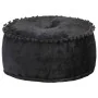 Puf redondo de terciopelo gris antracita 40x20 cm by , Ottomans - Ref: Foro24-287565, Price: 41,39 €, Discount: %