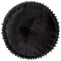 Puf redondo de terciopelo gris antracita 40x20 cm by , Ottomans - Ref: Foro24-287565, Price: 41,39 €, Discount: %