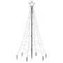 Árbol de Navidad con pincho 200 LED azul 180 cm de , Arboles de navidad - Ref: Foro24-343569, Precio: 73,46 €, Descuento: %