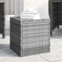 Mesa auxiliar ratán sintético gris 40x37x40,5 cm by , Side tables - Ref: Foro24-319389, Price: 62,46 €, Discount: %