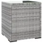 Mesa auxiliar ratán sintético gris 40x37x40,5 cm by , Side tables - Ref: Foro24-319389, Price: 62,46 €, Discount: %
