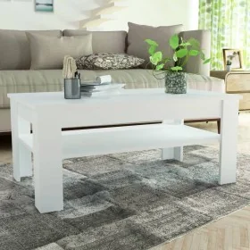 Mesa de centro madera de ingeniería blanco 110x65x48 cm de , Mesas de centro - Ref: Foro24-244859, Precio: 115,10 €, Descuent...